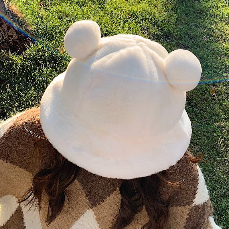 Women’s Plush Bucket Hat